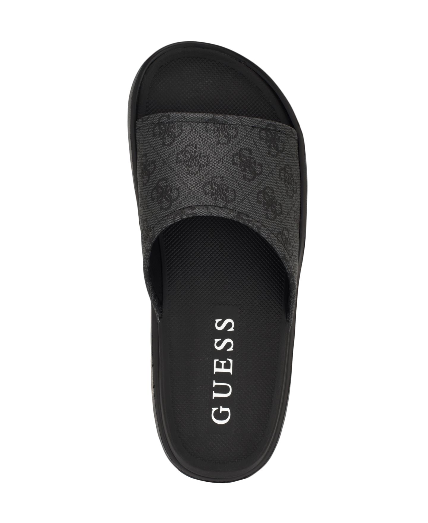 Мужские сандалии GUESS Magaria Branded Elevated Pool, цвет: Тёмный серый разноцветный — фото 4