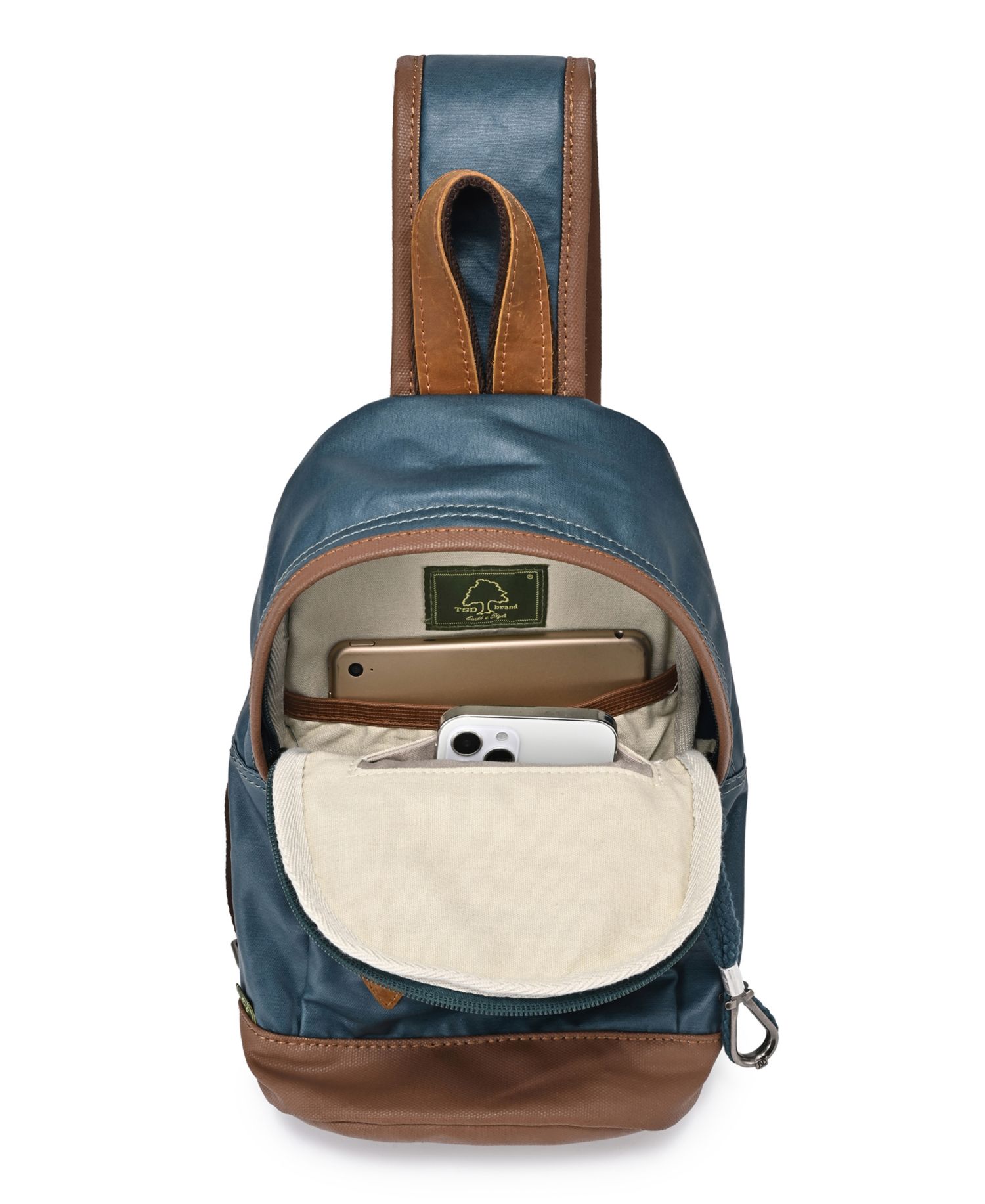 Urban Light Coated Canvas Sling Bag