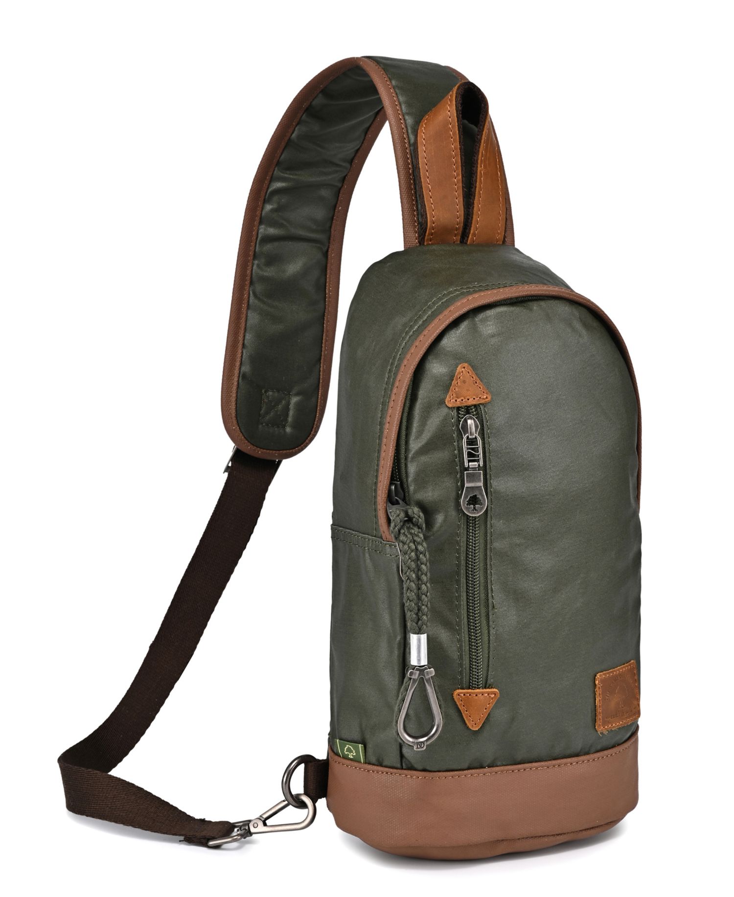 Urban Light Coated Canvas Sling Bag