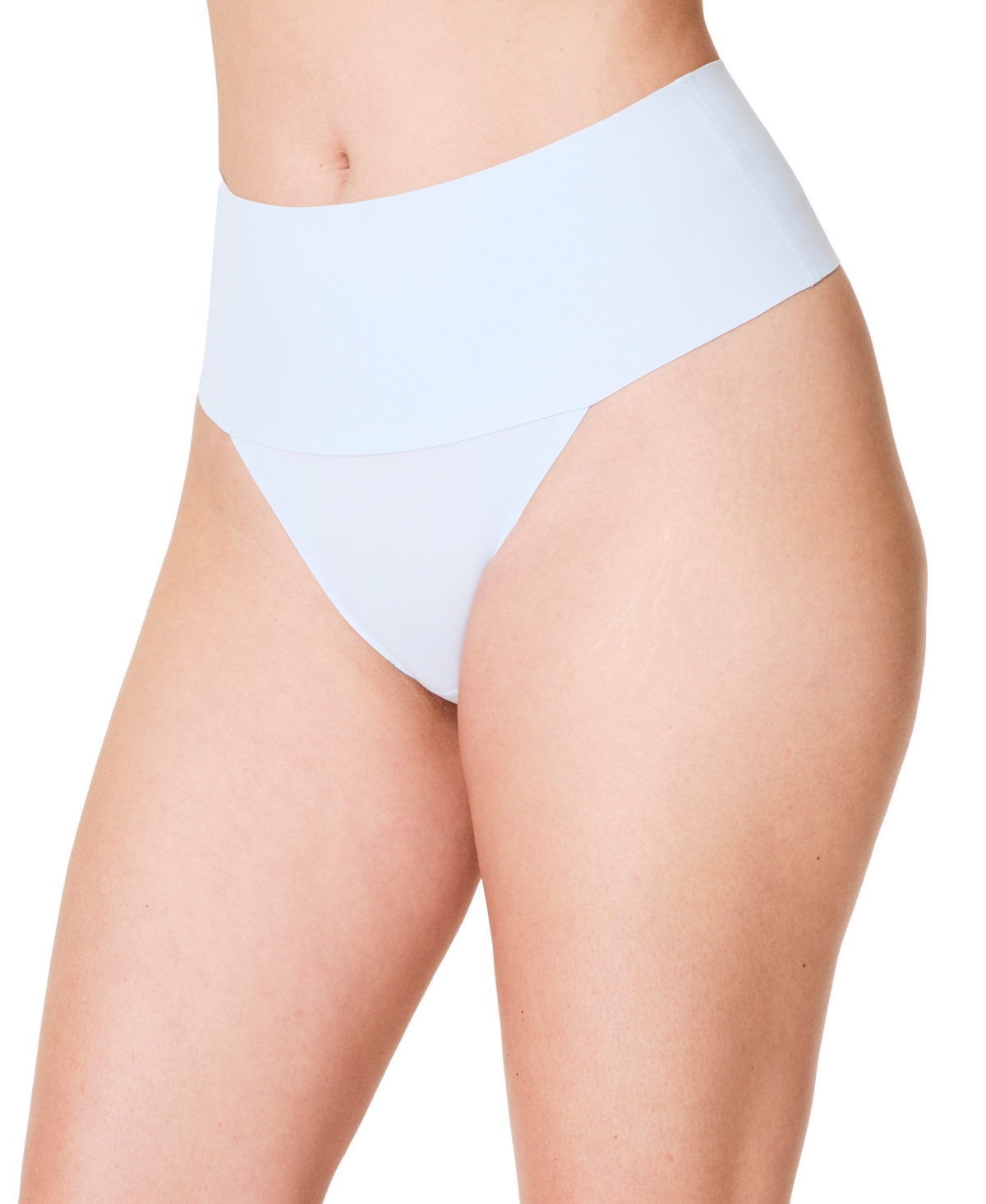 Spanx Women's Undie-tectable Thong Sp0115 In Blue