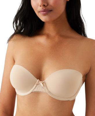 Modern Method Strapless Picot-Trimmed Bra 954217