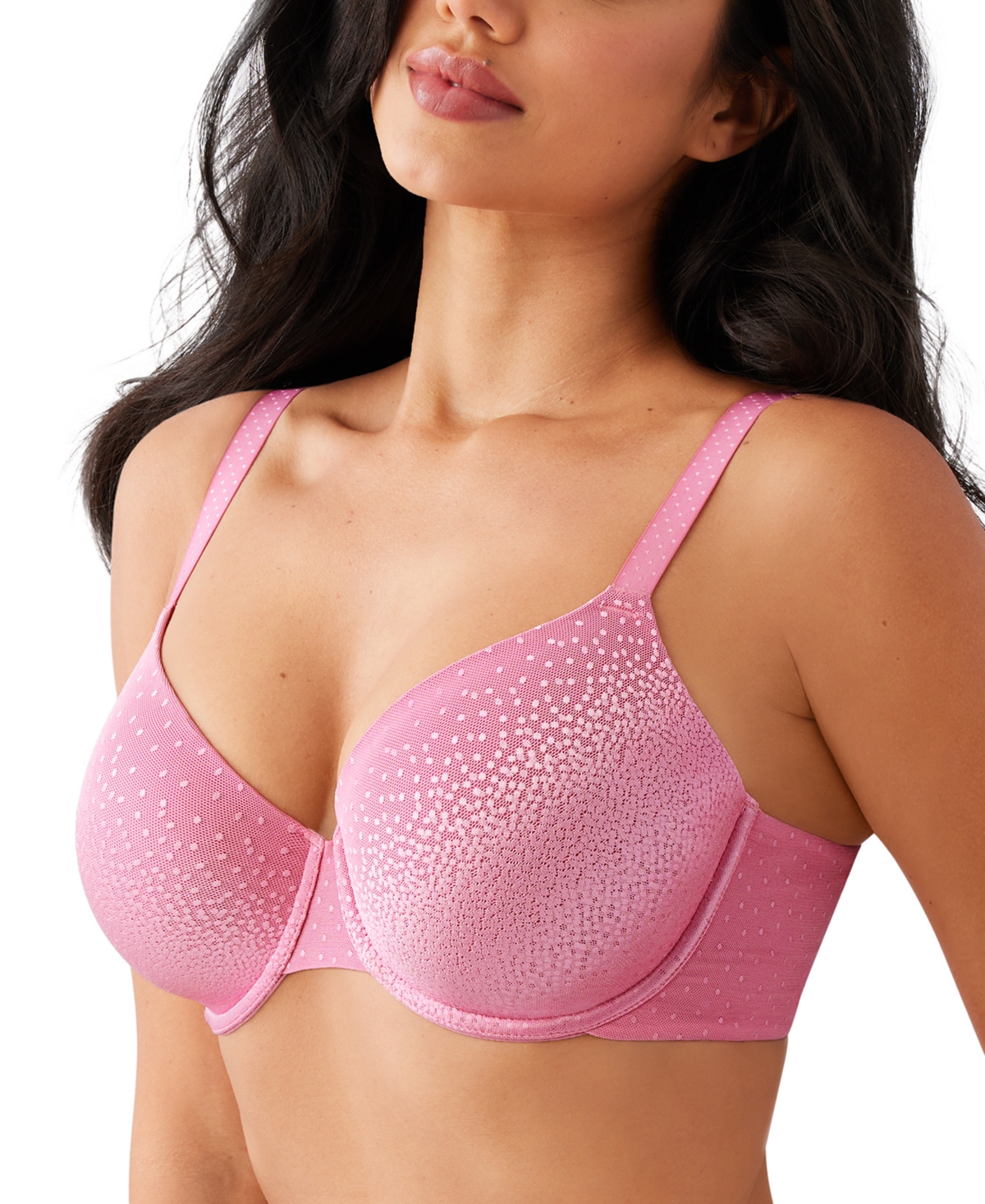 Wacoal Women's Back Appeal Underwire Bra 855303 In Pink