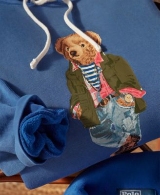 【POLO RALPH LAUREN】 Polo Bear Garment Dyed Fleece Hoodie Polo Bear Garment-Dyed Fleece Hoodie