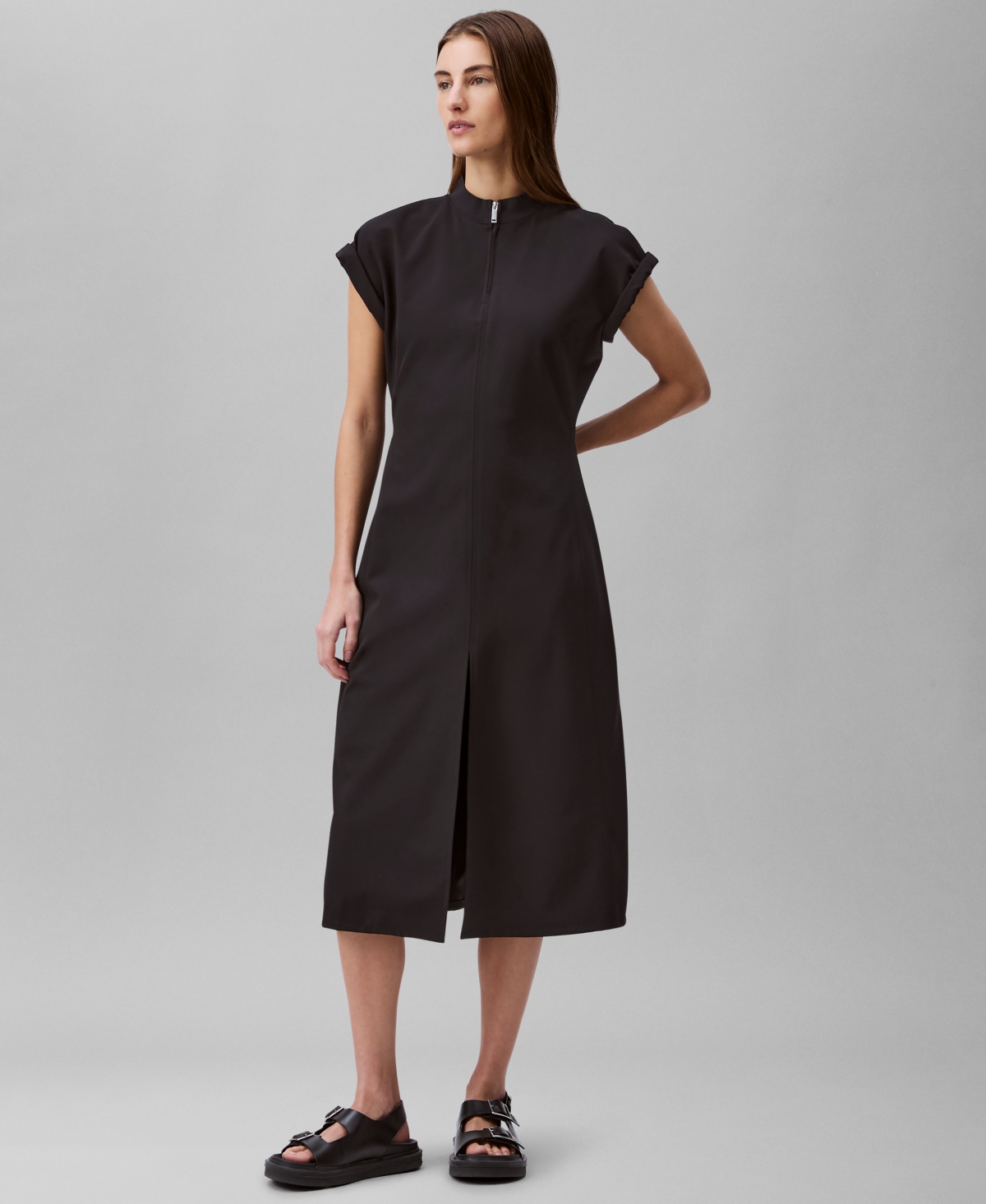 Calvin Klein Women's Tech Stretch Dress In Black
