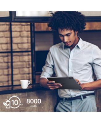 Iconia Tab P10 P10-21Q-870Q Tablet | 10.4" QLED Quantum Dot 90Hz IPS Touch | MediaTek Helio G99 Octa-Core CPU | 6GB RAM | 128GB UFS | Wi-Fi 5 | 5MP & Rear 13MP Webcam | Bumper Case | Android 14