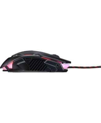 Nitro Gaming Mouse III: 6D Optical Gaming Mouse with High 125MHz Polling Rate | 7 Colorful Breathing Lights with LED Logo and Pattern | 6 Optional DPI Shifts (800-7200) | 6 Buttons