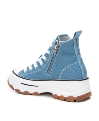 Women's Canvas High-Top Sneakers By XTI