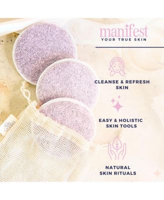  Bamboo Charcoal Makeup Remover Pads – Reusable Cleansing & Makeup Remover Pads