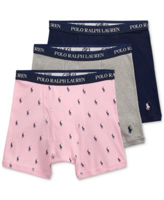 Men's 3-Pack Classic Cotton Boxer Briefs