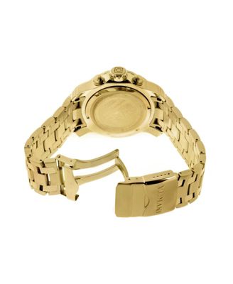 Men's 0074 Pro Diver Quartz Chronograph Gold Dial Watch