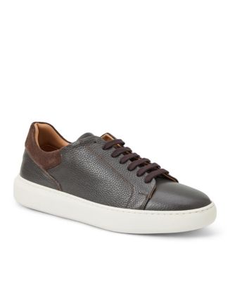 Bruno Magli Diego MB1DGOB0 Mens Brown Leather Lifestyle Sneakers Shoes 11 SALVATOREBROWNSUEDEWHITESOLE1_  main image 4