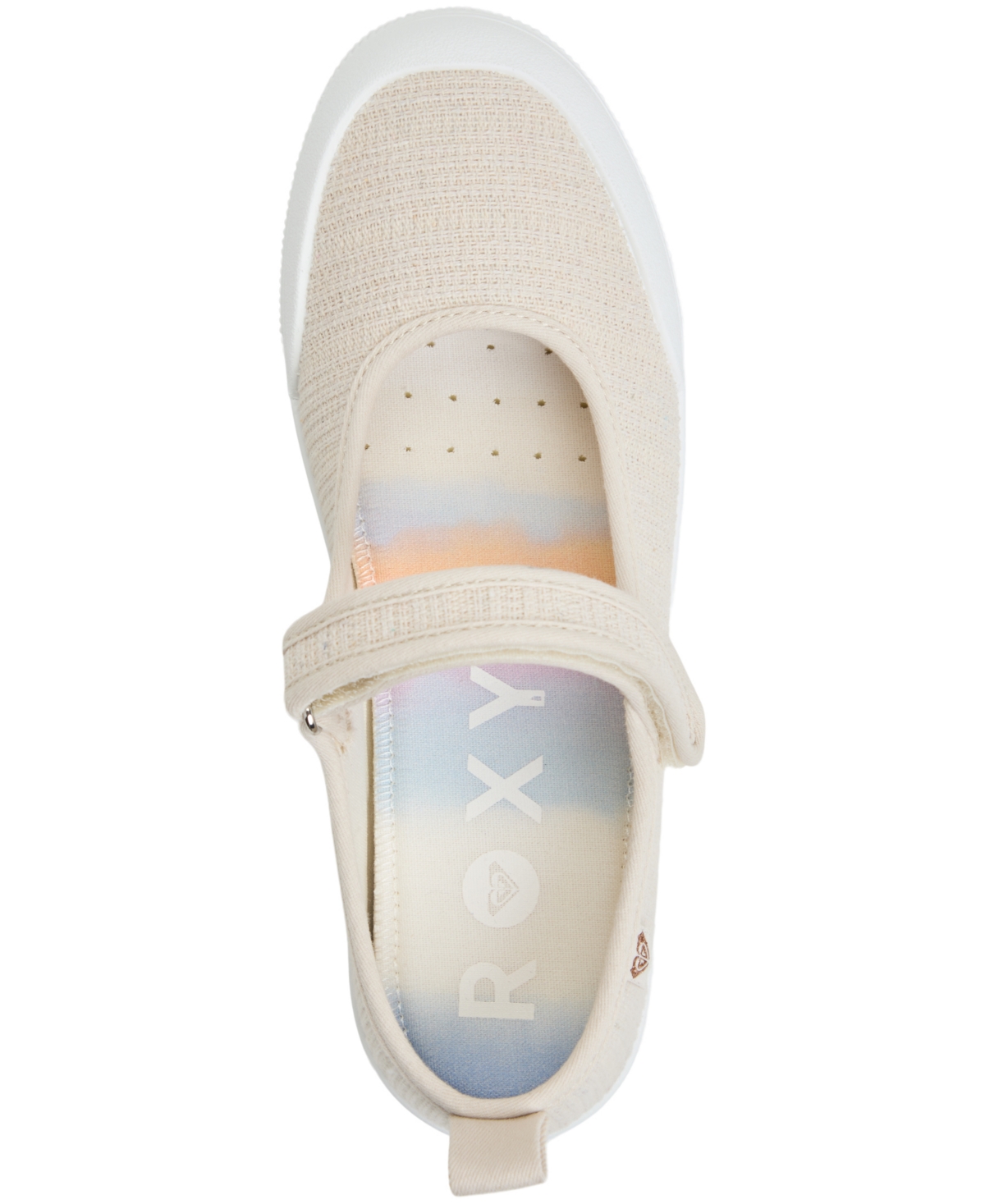Roxy Women's Sunfari Mary Janes Ballerinas Flats In Cream