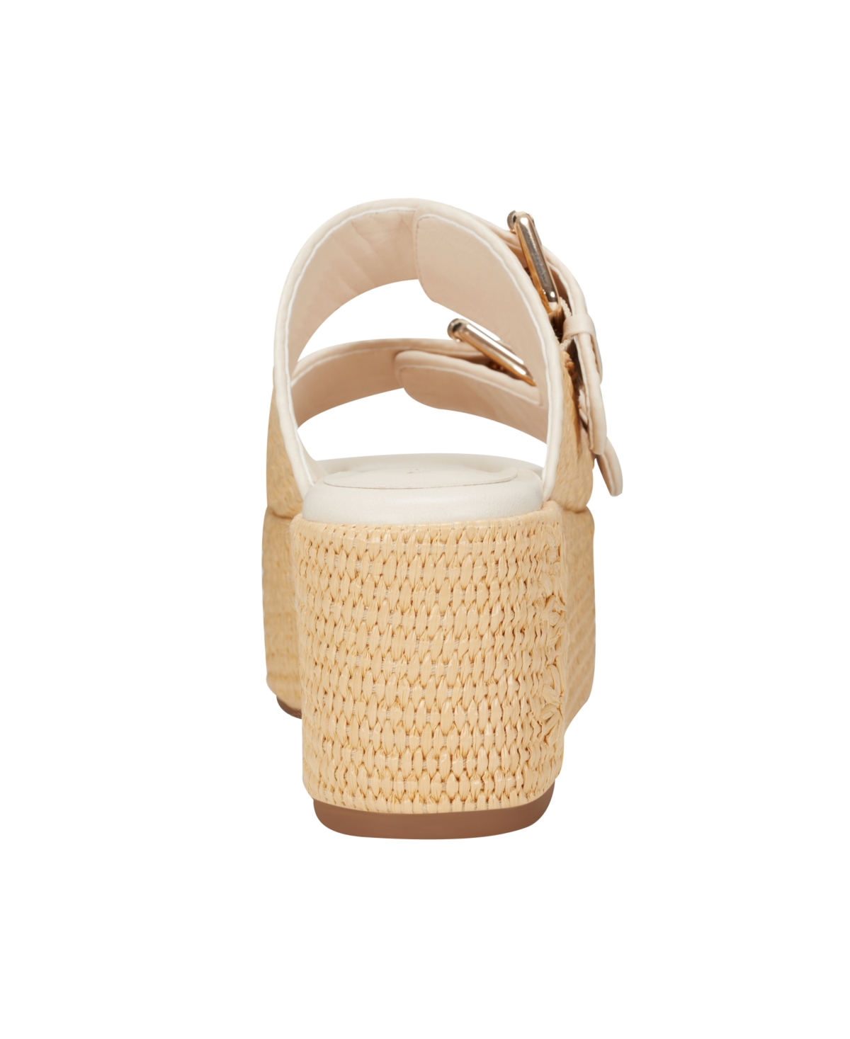 Marc Fisher Ltd Poppy Platform Sandal In Light Natural