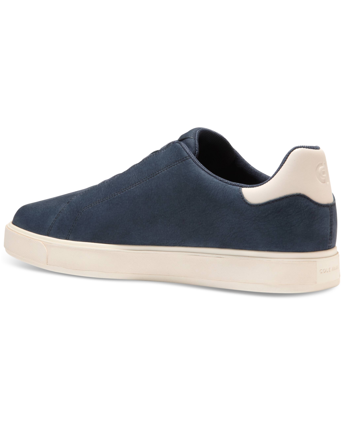 Cole Haan Grand Crosscourt Daily Elastic Lace Slip-on Sneakers In Blue