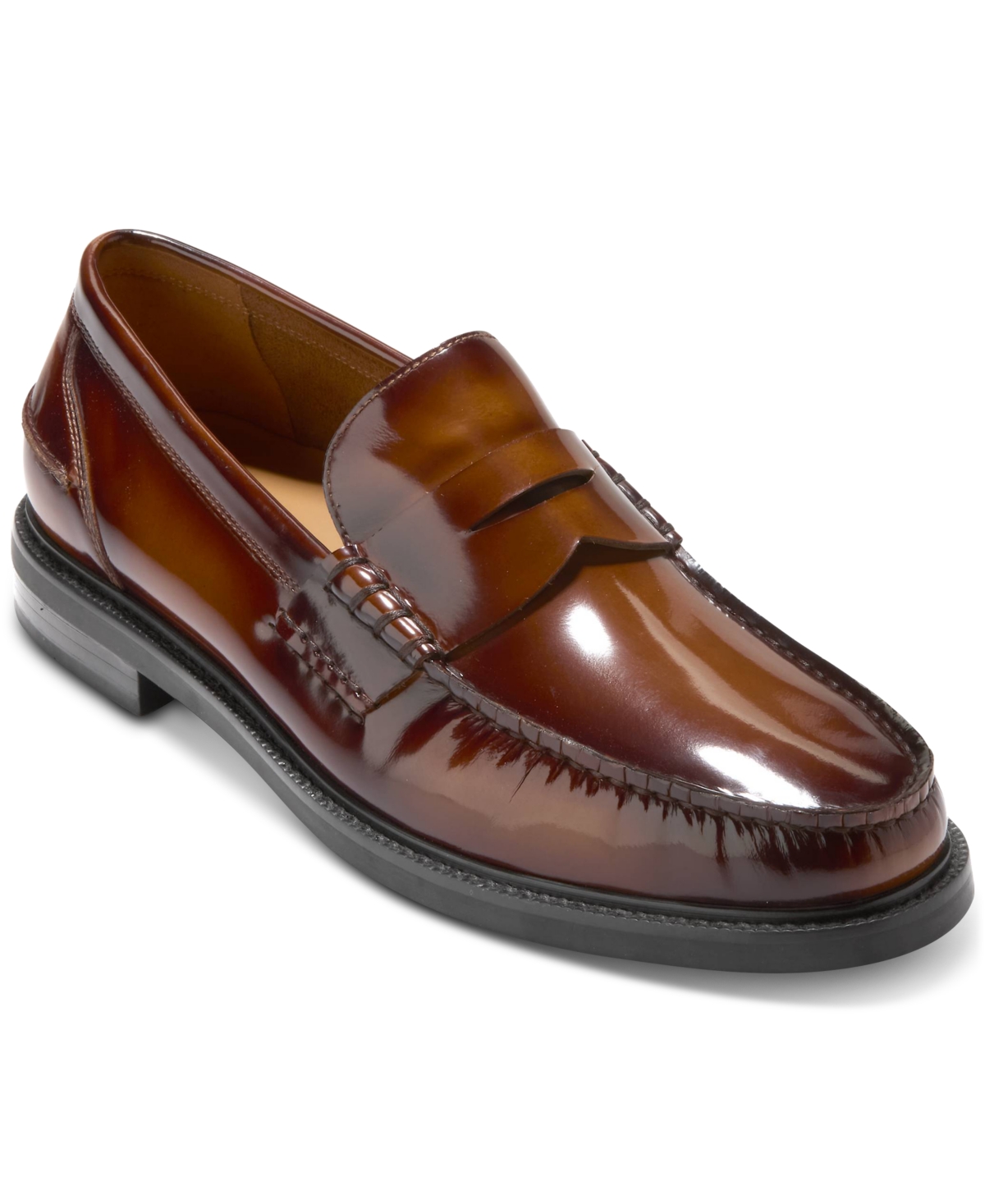Cole Haan Men's Pinch Prep Penny Loafer In Dark Chocolate Brushoff ...