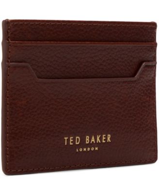 Pebble Cognac Leather Wallet
