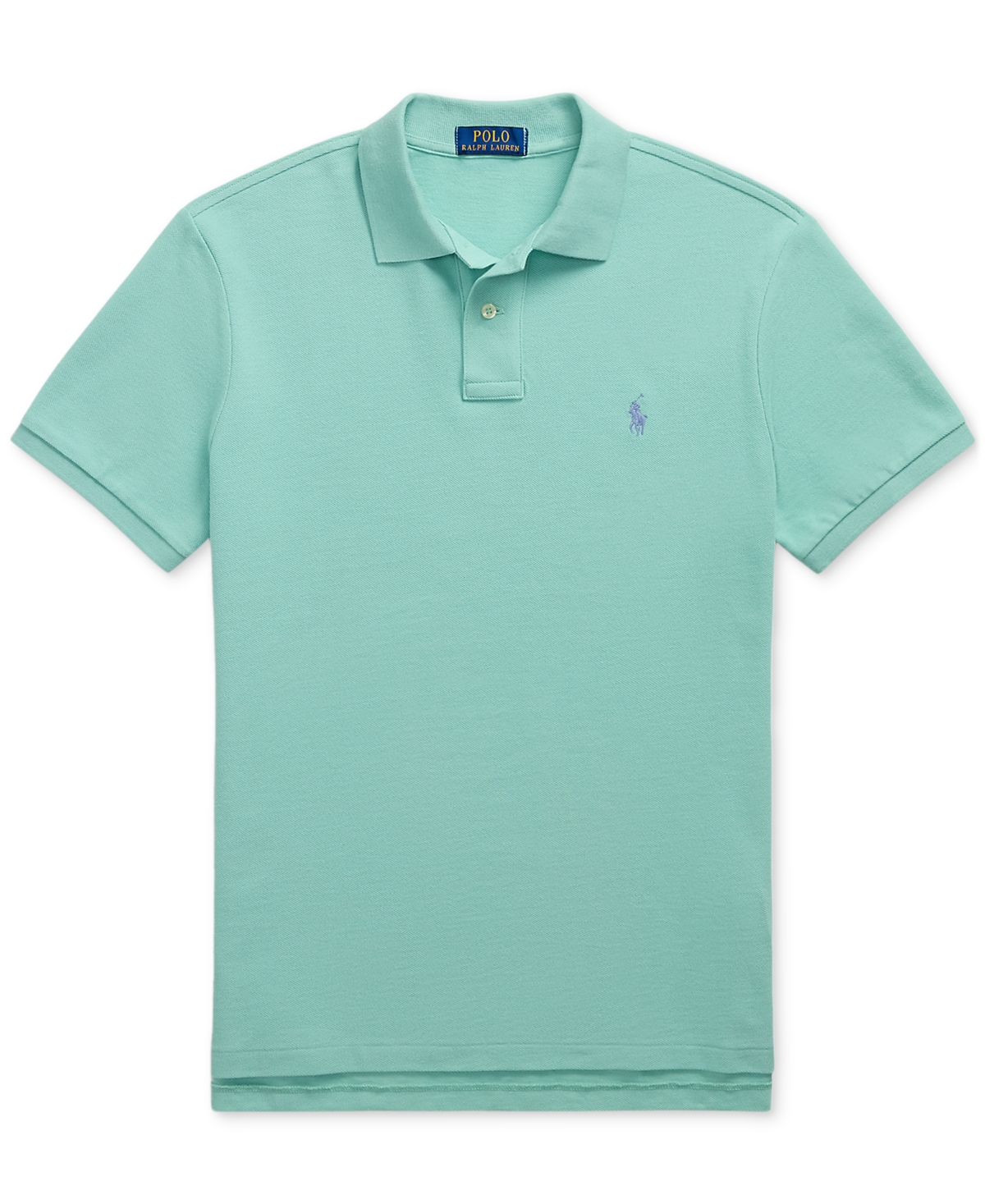 Polo Ralph Lauren Custom Slim Fit Printed Mesh Polo Shirt