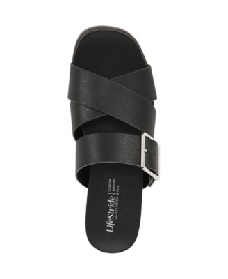 Women's Getaway Open Square Toe Platform Slide Sandals