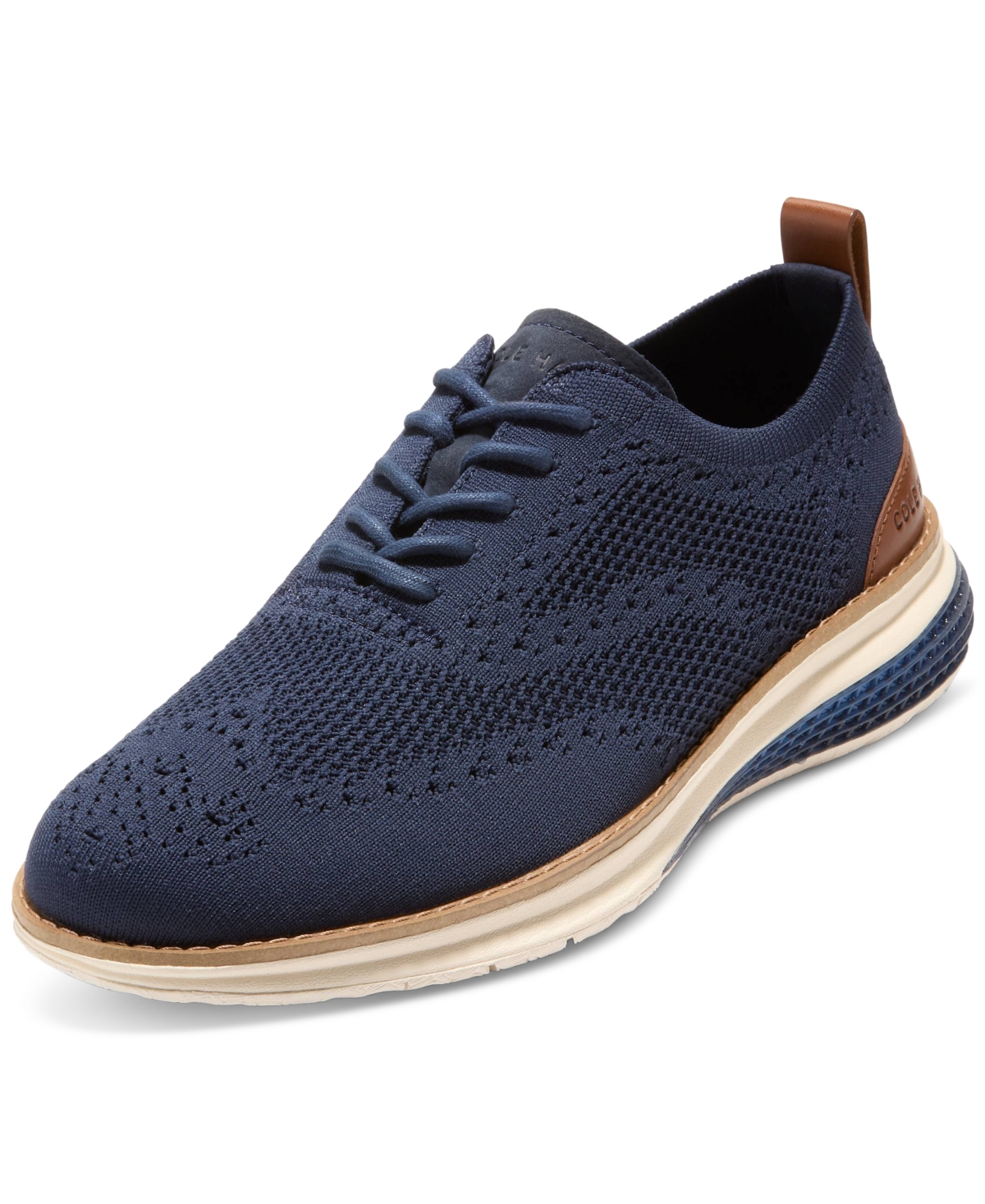 Cole Haan Men's Øriginalgrand Energyweave Stitchlite Oxford Shoe In Navy Blazer Stitchlite