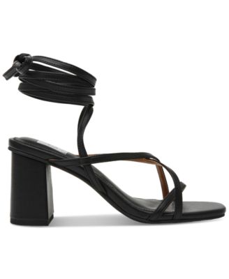 Women's Haze Strappy Lace-Up Block-Heel Dress Sandals