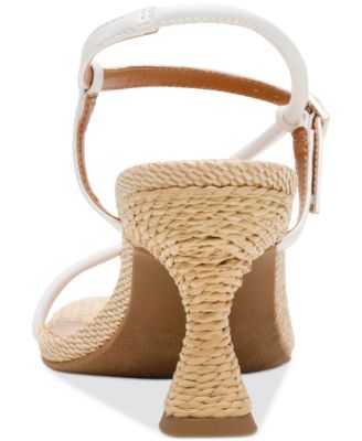 Arria Strappy Dome-Stud Dress Sandals