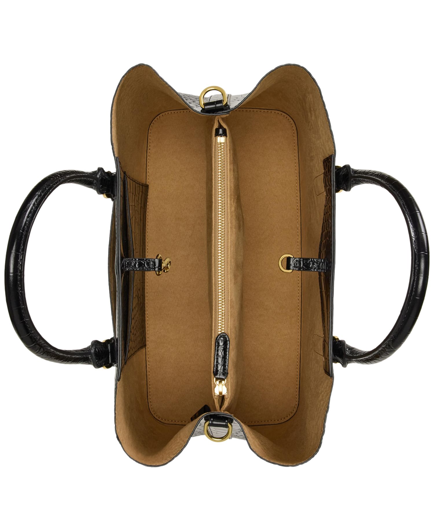 Marcy Large Embossed Satchel Bag