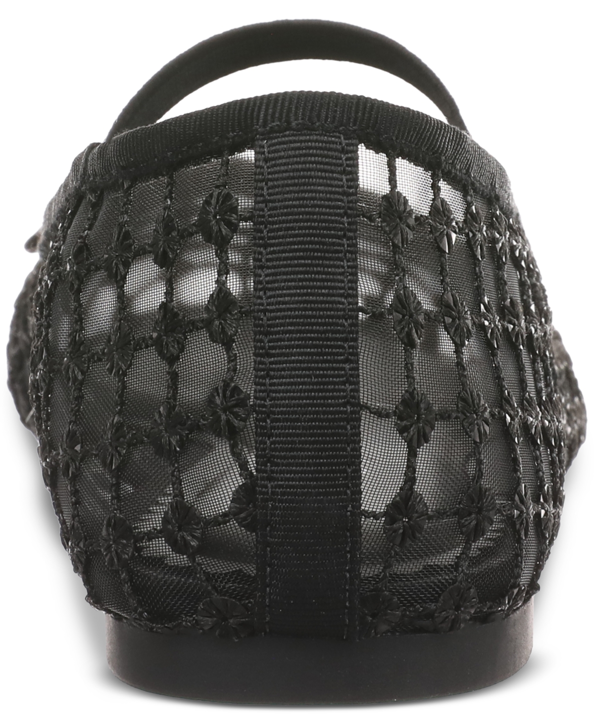 On 34th Women's Farroh Flats, Exclusively At Macy's In Black Woven