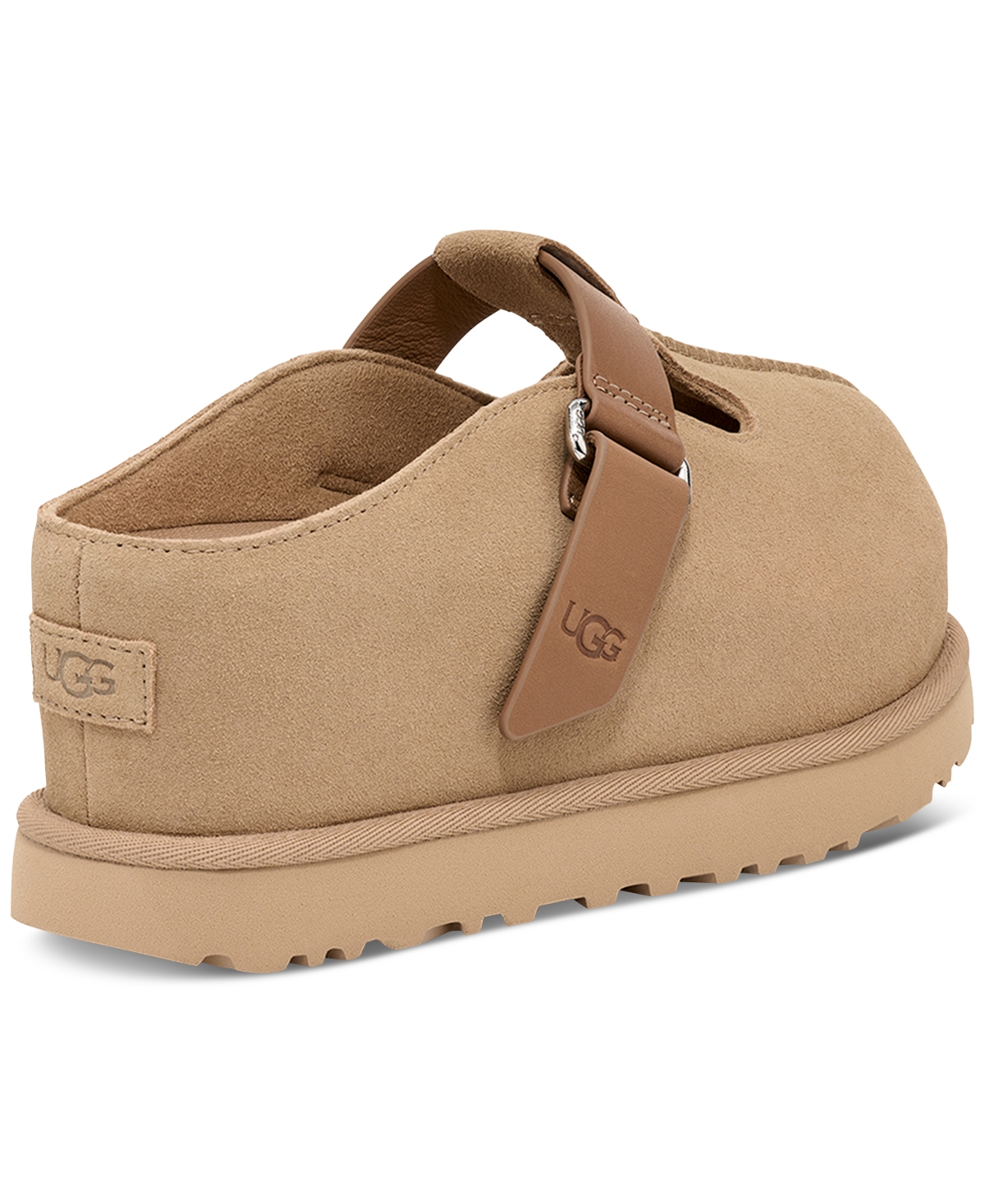 Ugg Sand Suede Goldenstar Hi Slippers In Sand