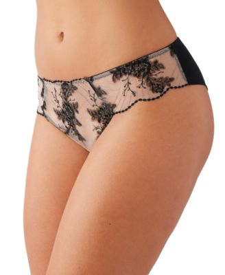Women's Midnight Soiree Embroidered Tanga Underwear 845314