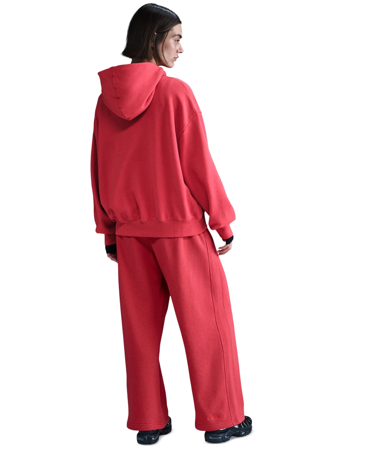 Nike Women's  Sportswear Over-oversized French Terry Pullover Hoodie In Lturdh,ltc