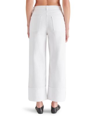 Women's Noeli Wide-Leg Cuffed Jeans 