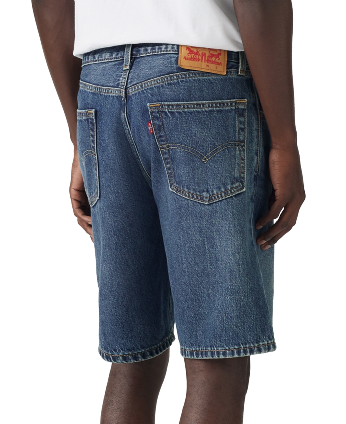Shop Levi's Men's 454 Relaxed-fit 10" Shorts In Playback Music