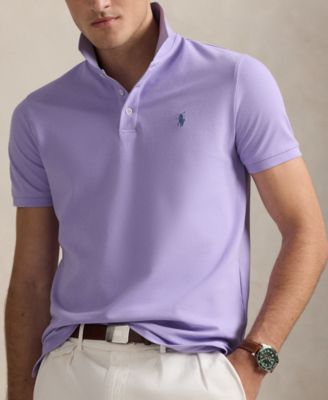 Men's Classic-Fit Stretch Mesh Polo Shirt