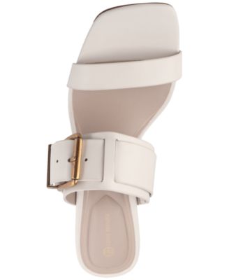 Women's Hillarry Buckle Block Heel Sandals, Created for Macy's