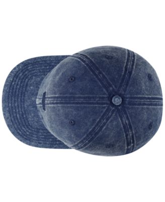 Men's Snow Washed Batwing Logo Baseball Hat