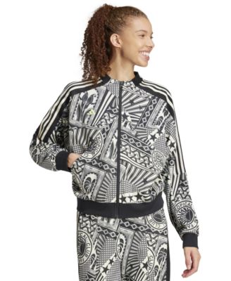 adidas - Women's Printed Tiro Relaxed Track Jacket