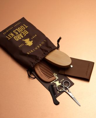 6-Pc. LoveryMen Beard Tools Grooming Gift Set