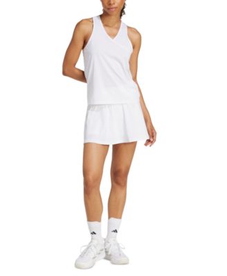 adidas - Women's Club Wavy-Print Tennis Mini Skort