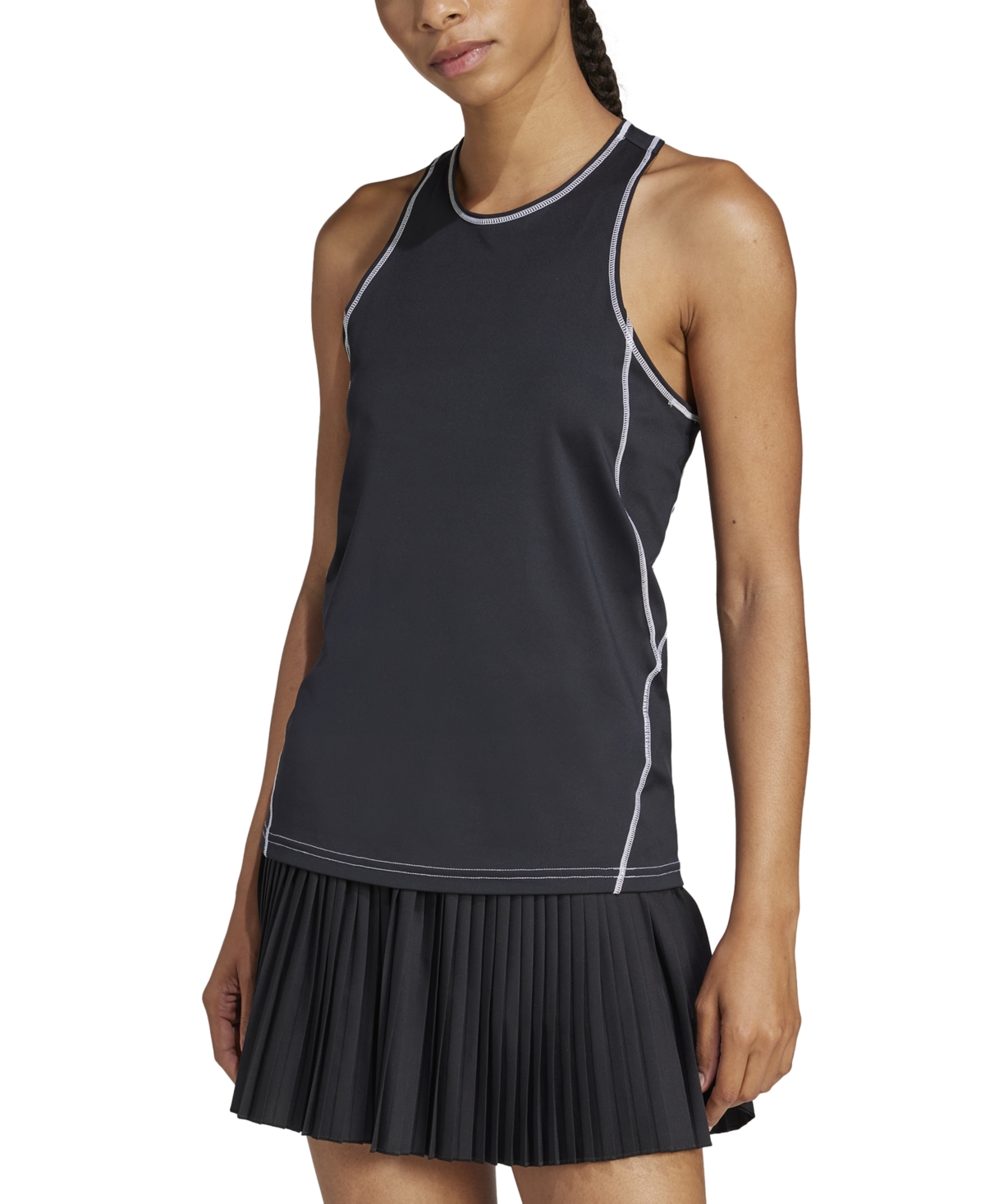 adidas Women's Club Slim-Fit Racerback Tank Top