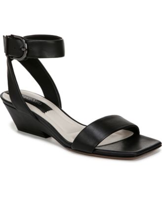 Franco Sarto - Women's Savini Open Square Toe Ankle Strap Dress Sandals