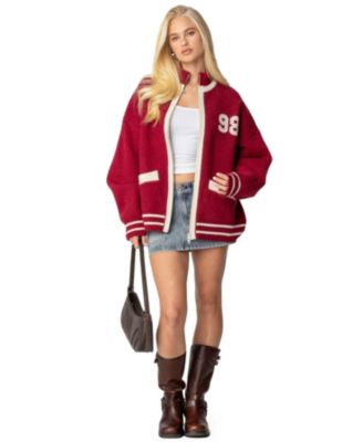 Women's 98 Varsity Zip Up Sweater