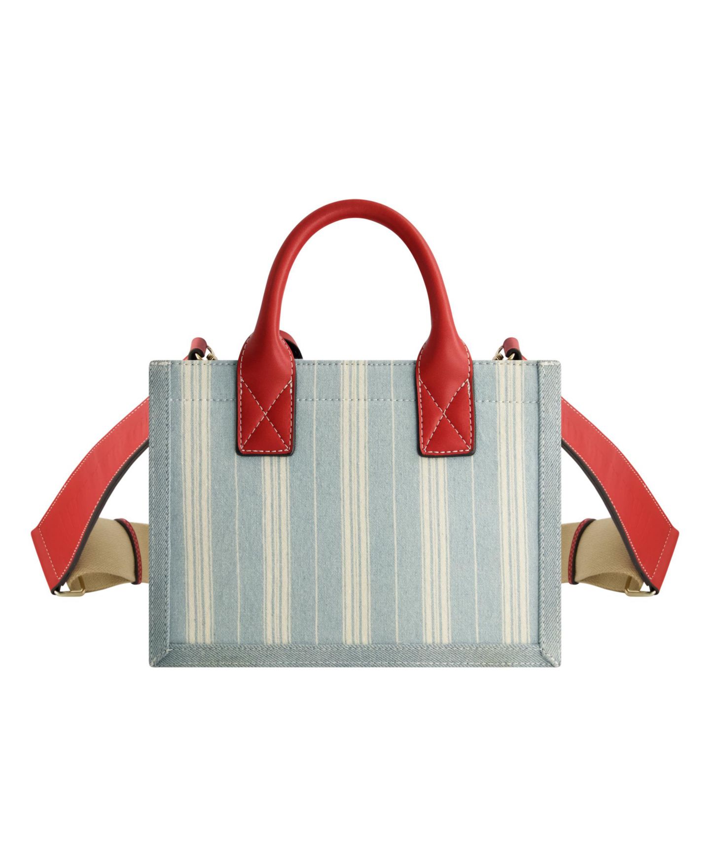 Женская сумка True Religion Denim Stripe Modern Tote, цвет: Джинсовый — фото 2