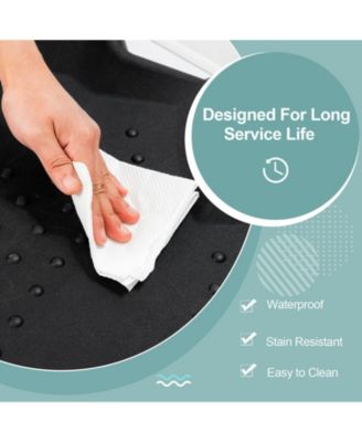 Portable Anti-Fatigue Standing Mat with Massage Points and Diverse Terrain