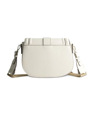 Saddle Bag with Gold Hardware