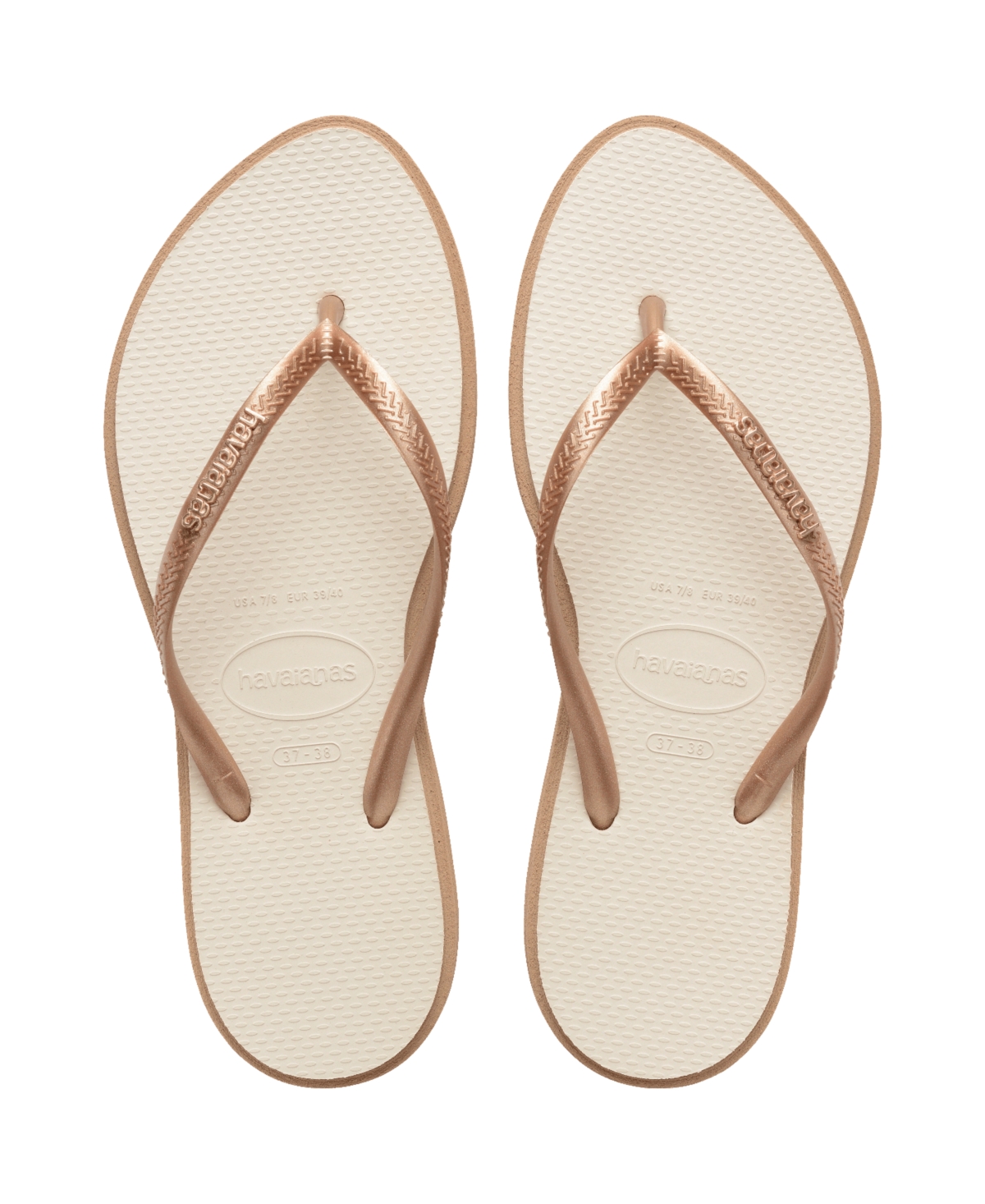 HAVAIANAS WOMEN'S SLIM POINT ROUND TOE SANDALS 