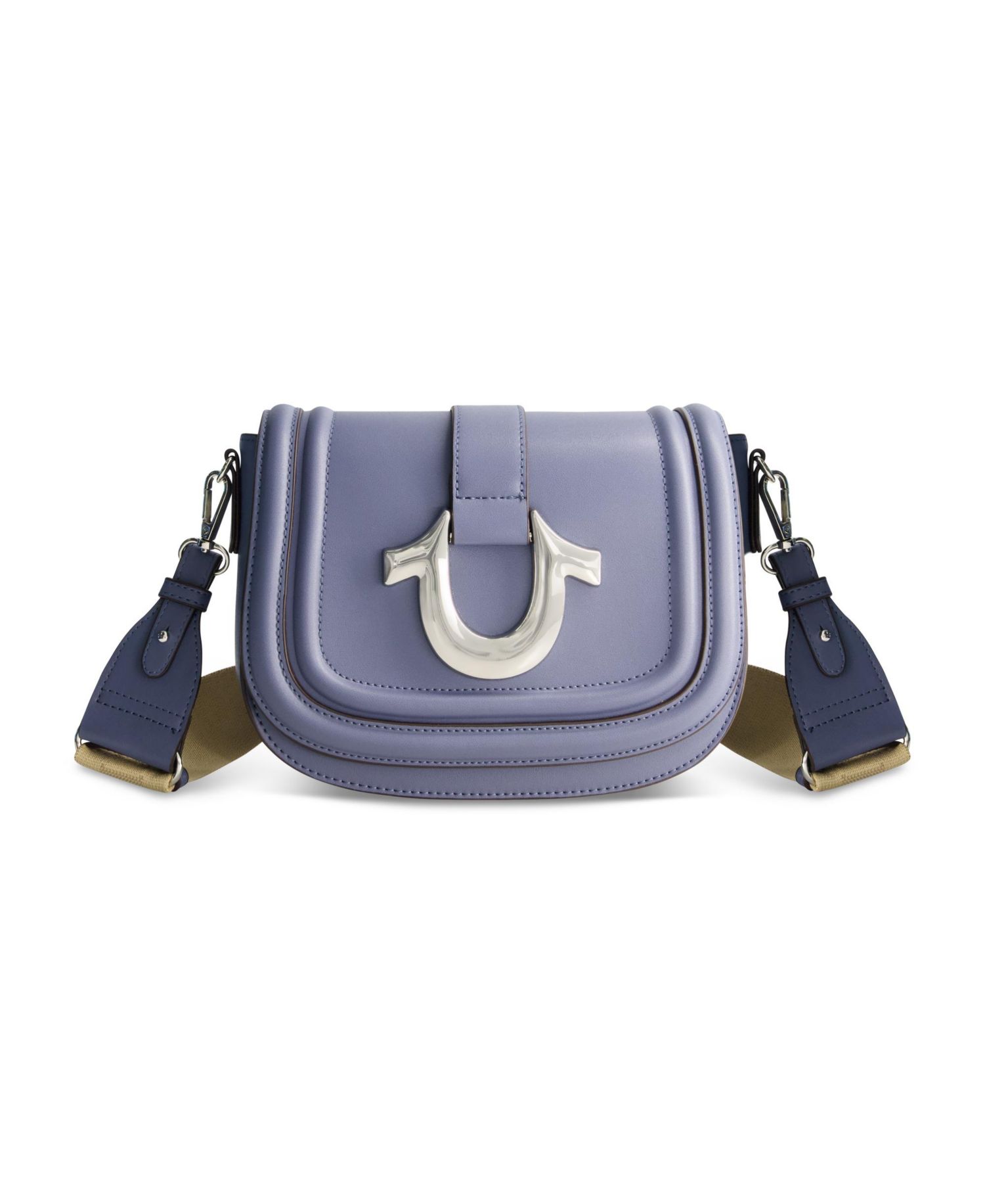 Saddle Bag with Gold Hardware