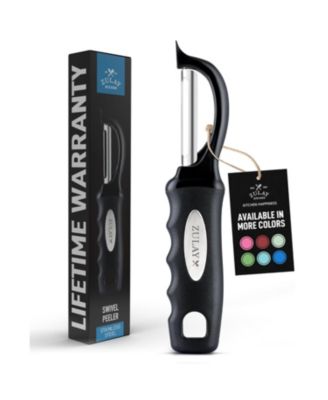 Swivel Vegetable Peeler with Razor Sharp Stainless Steel Blades and Blemish Remover