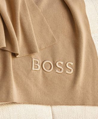 by Hugo Boss Bold Logo Throw, 51&amp;quot; x 67&amp;quot;