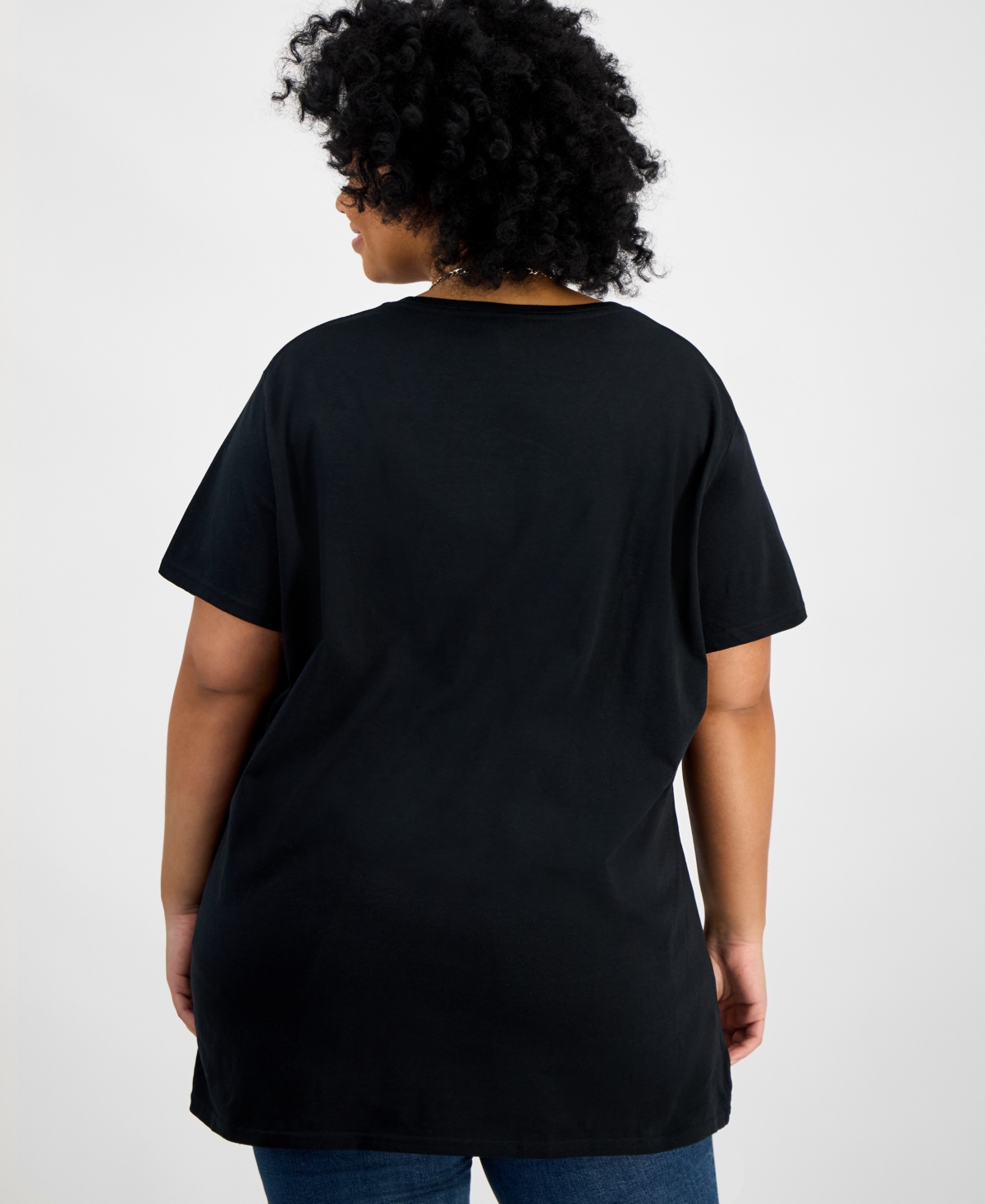 Hybrid Apparel Trendy Plus Size Black History Month Graphic Tee In Black