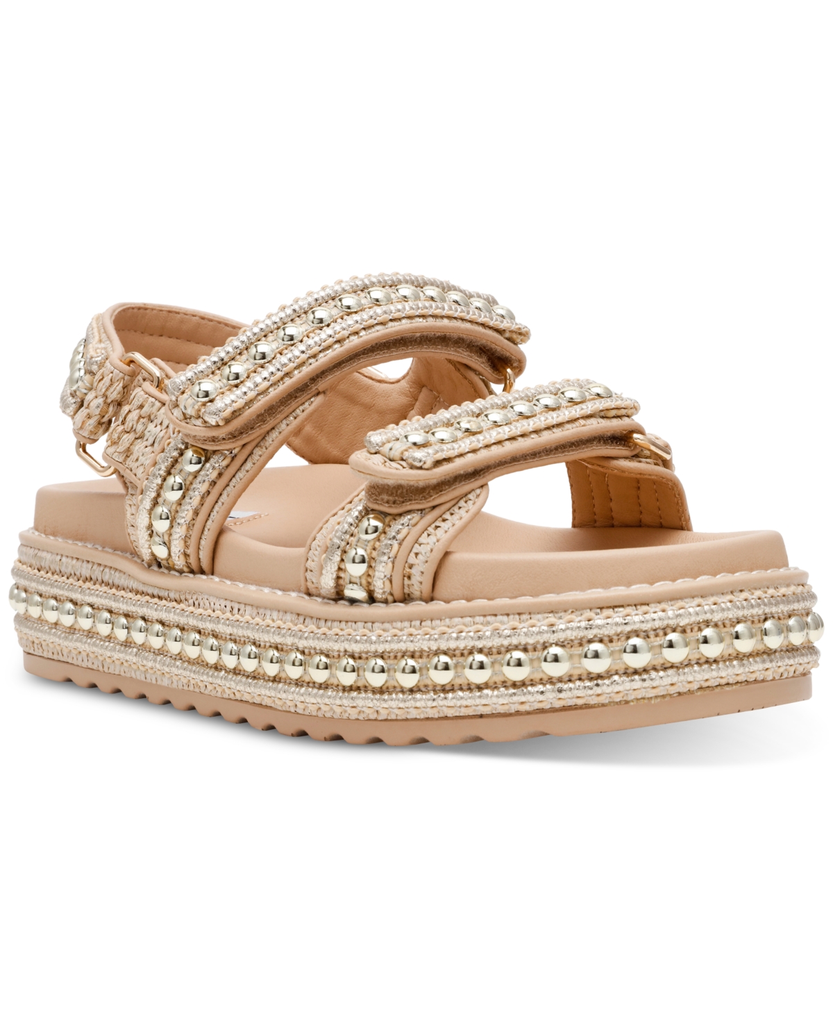 Women's Bigmona Platform Footbed Sandals - Gold Stud Multi